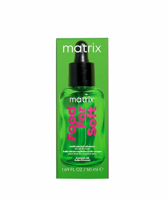 Matrix Масло увлажняющее для всех типов сухих волос Food For Soft Total Results, 50мл (3)